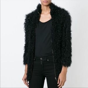 IRO lamb fur shearling jacket